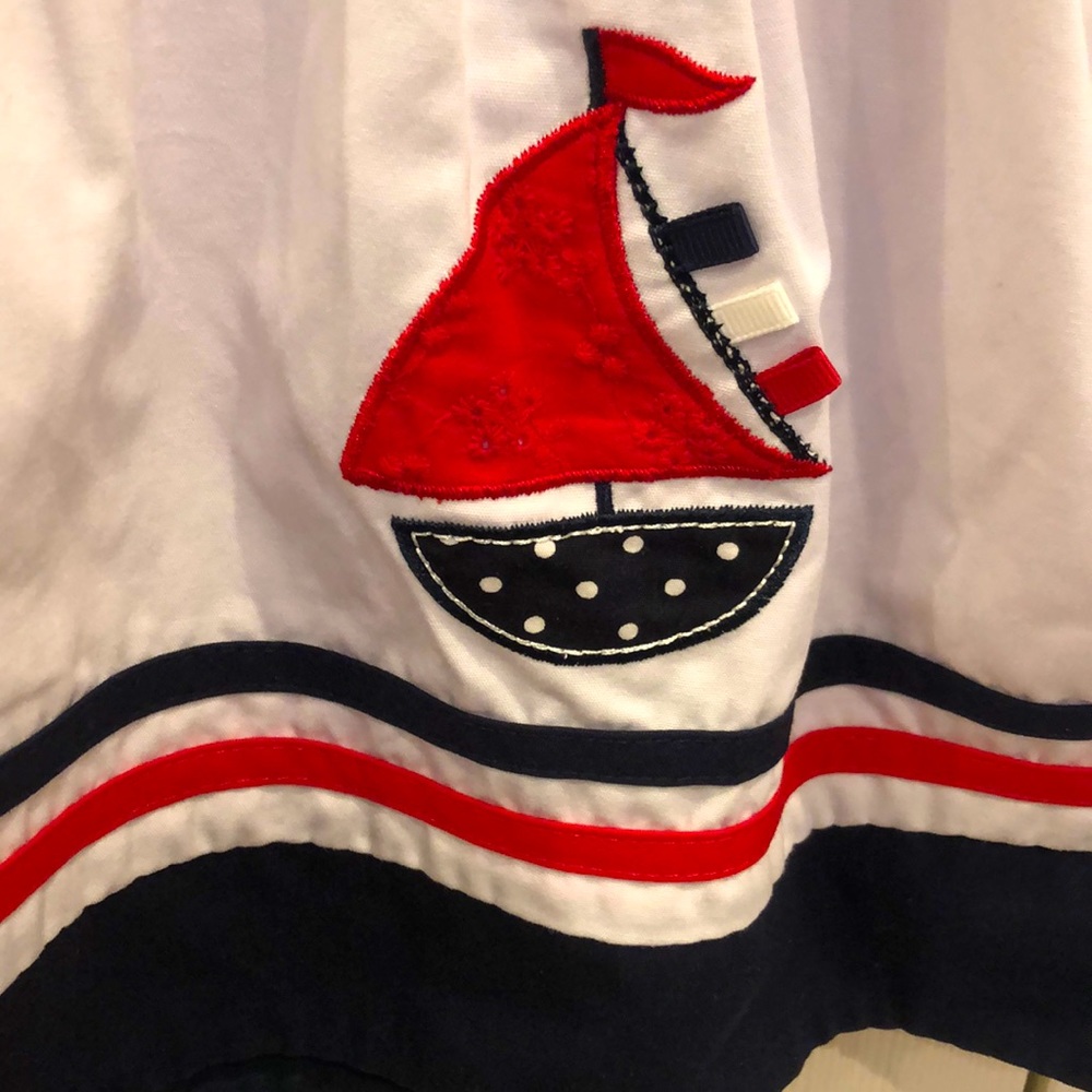 18 month Red, white & blue sailor dress